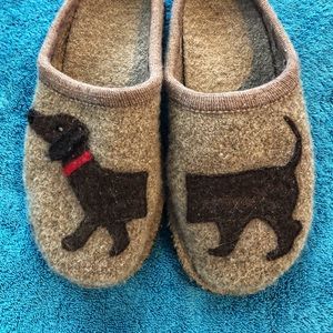 Haflinger Dog Slippers